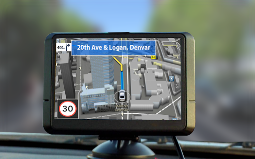 GPS Live Map Direction Navigation - Street View ۳D - عکس برنامه موبایلی اندروید