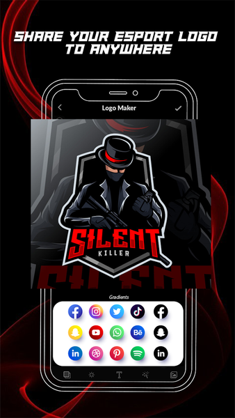Esports Gaming Logo Maker - عکس برنامه موبایلی اندروید