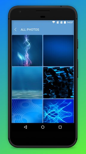 Blue Wallpaper - Image screenshot of android app