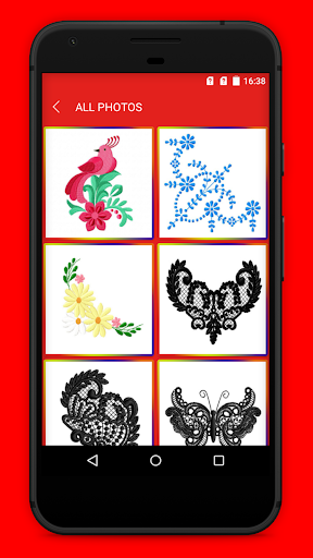 Best Embroidery Designs Patterns - Image screenshot of android app