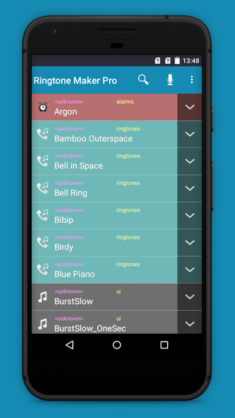 Ringtone Maker Pro - عکس برنامه موبایلی اندروید