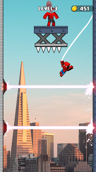 Rope Hero: Spider Fighting - Image screenshot of android app
