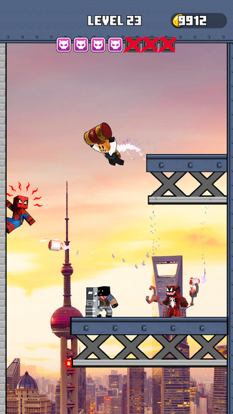 Rope Hero: Spider Fighting - Image screenshot of android app