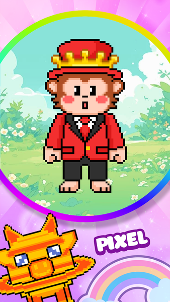 Fun Pixel Pop Meme Color - عکس بازی موبایلی اندروید