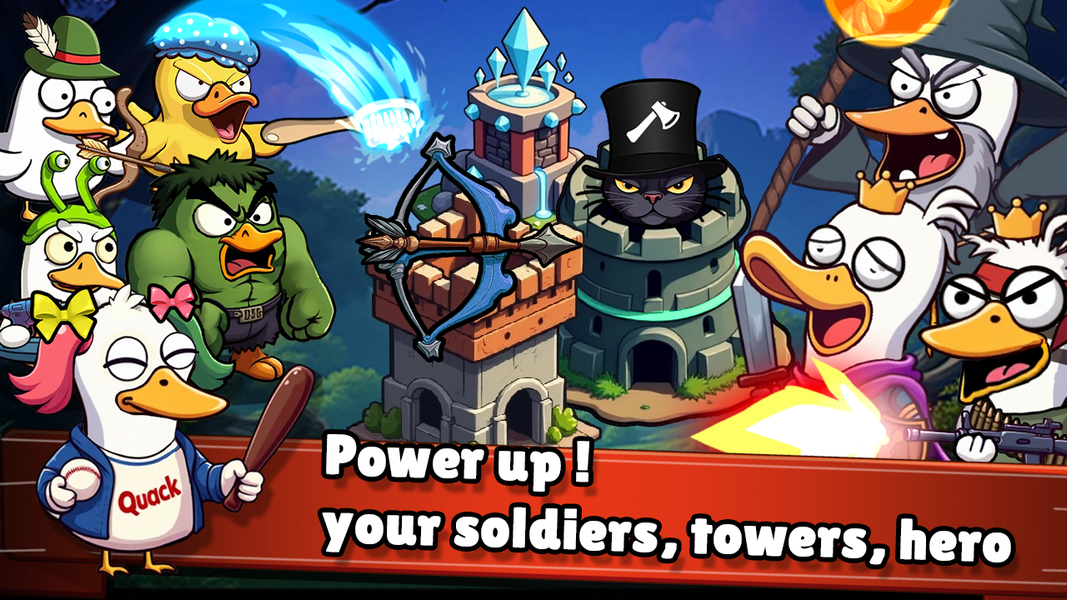 What Duck : Defense - عکس بازی موبایلی اندروید
