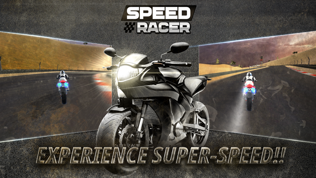Speed Racer : Motor bike race - Gameplay image of android game