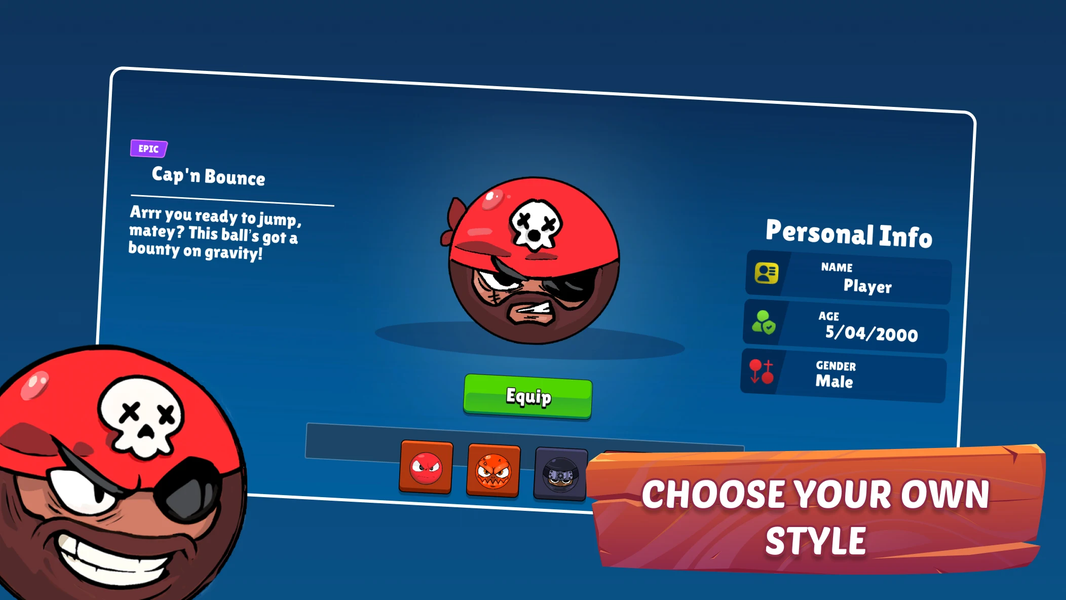 Grumbl - Bouncy Adventures - Gameplay image of android game