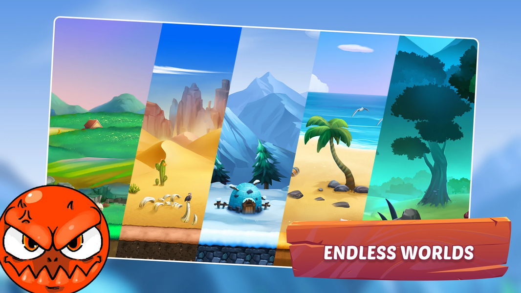 Grumbl - Bouncy Adventures - Gameplay image of android game