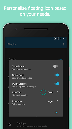 Blackr: OLED Screen Off - عکس برنامه موبایلی اندروید