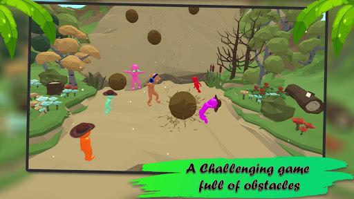 Survival Island : Avoid Falling Stack Ball Blast - Gameplay image of android game