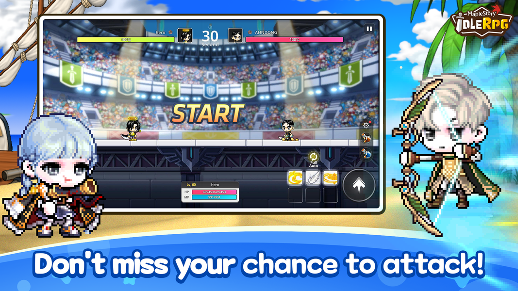MapleStory : Idle RPG - Gameplay image of android game