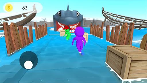 Survival Raft - Ocean Shark & Human Fall Survival - Gameplay image of android game