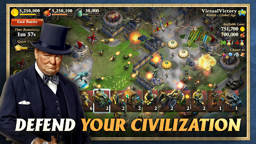 DomiNations - Gameplay image of android game