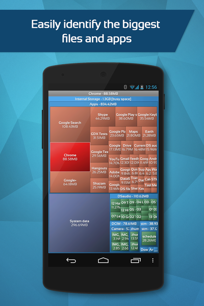 DataSize Explorer - Image screenshot of android app