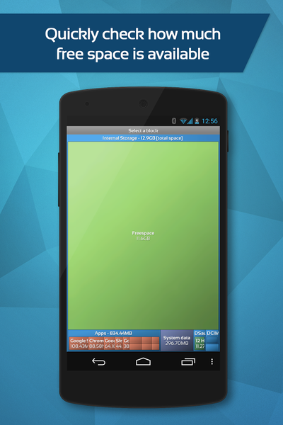 DataSize Explorer - عکس برنامه موبایلی اندروید