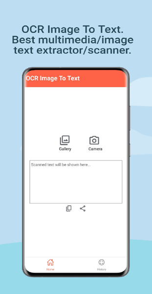 OCR Image To Text - عکس برنامه موبایلی اندروید