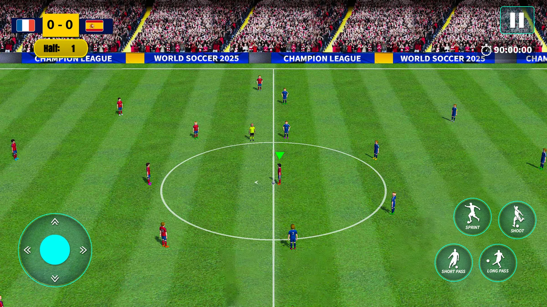 Football Dream World soccer - Gameplay image of android game