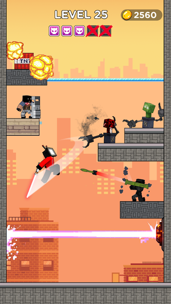 Mr Blade Hero: Teleport Master - عکس بازی موبایلی اندروید