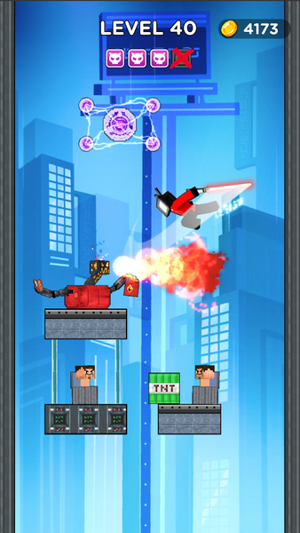 Mr Blade Hero: Teleport Master - عکس بازی موبایلی اندروید
