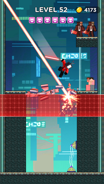 Mr Blade Hero: Teleport Master - عکس بازی موبایلی اندروید
