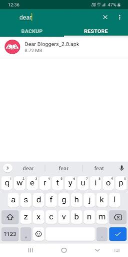 Apk Backup & Restore - Tool - Image screenshot of android app