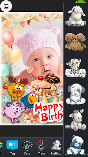 Baby Photo Frames - Image screenshot of android app