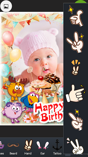 Baby Photo Frames - Image screenshot of android app