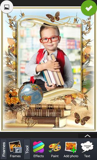 School Photo Frames - Image screenshot of android app