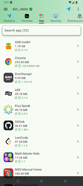 DroidKit:ADB Terminal Toolkit - عکس برنامه موبایلی اندروید