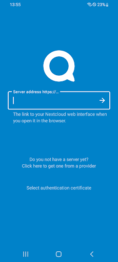 Nextcloud Talk - عکس برنامه موبایلی اندروید