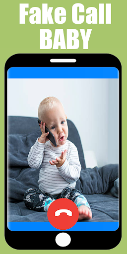 Fake Call Baby: Prank Video Ca - Image screenshot of android app