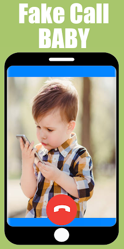 Fake Call Baby: Prank Video Ca - عکس برنامه موبایلی اندروید