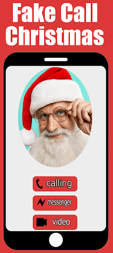 Fake Call Christmas - Video Pr - عکس برنامه موبایلی اندروید