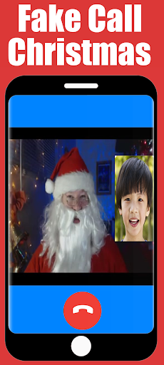 Fake Call Christmas - Video Pr - Image screenshot of android app