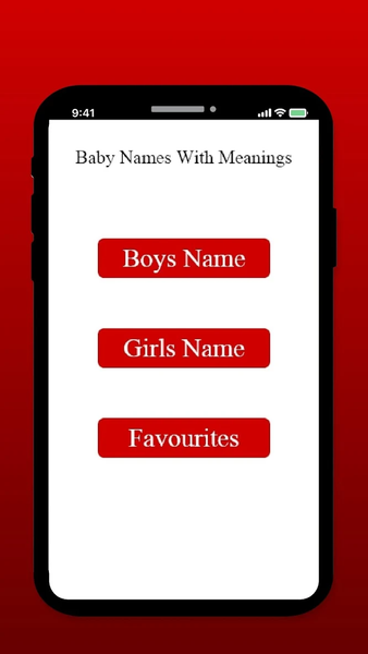 Muslim Baby Names - عکس برنامه موبایلی اندروید