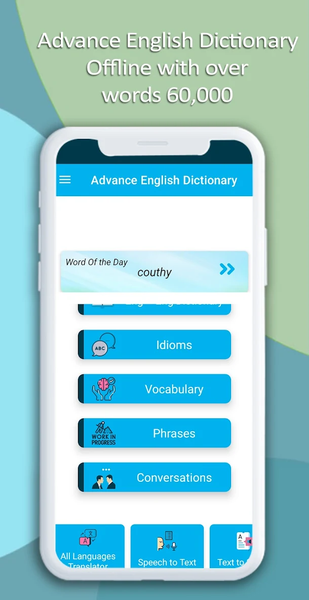 Advanced English Dictionary - عکس برنامه موبایلی اندروید