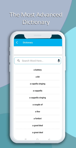 Advanced English Dictionary - عکس برنامه موبایلی اندروید