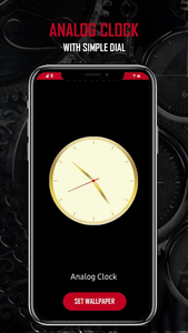 Analog Clock Live Wallpaper - عکس برنامه موبایلی اندروید