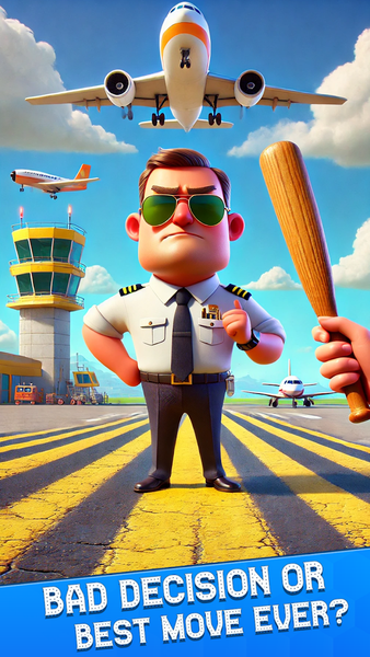 Crazy Airport Chaos: Slap Game - عکس بازی موبایلی اندروید