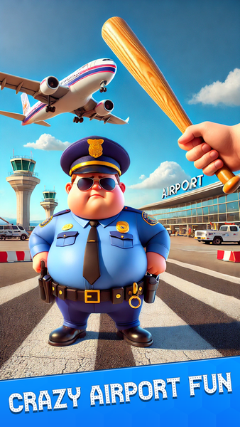 Crazy Airport Chaos: Slap Game - عکس بازی موبایلی اندروید