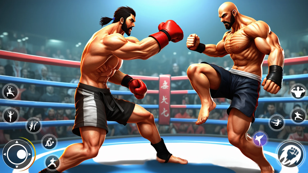 Kung Fu GYM: Fighting Games - Gameplay image of android game