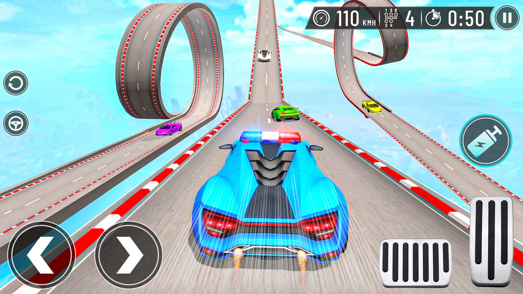 Car Games: Stunts Car Racing - Gameplay image of android game