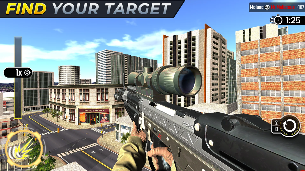 Sniper Gun Games- FPS Shooting - عکس بازی موبایلی اندروید