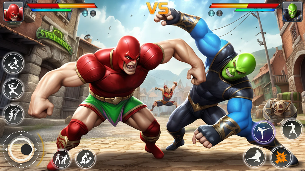 Superhero Fighting Games - Gameplay image of android game
