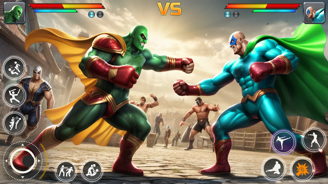 Superhero Fighting Games - Gameplay image of android game