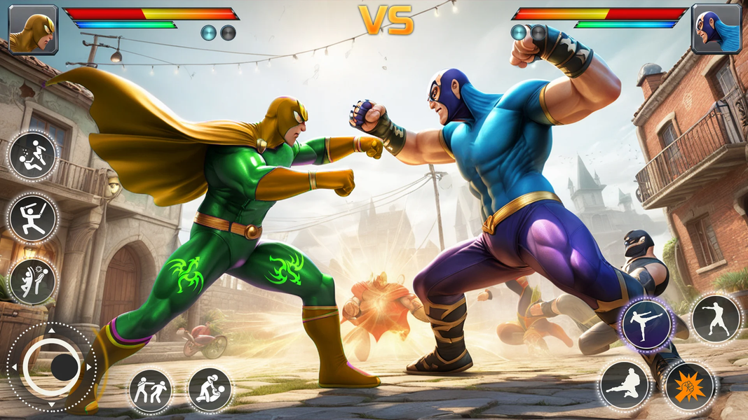 Superhero Fighting Games - Gameplay image of android game