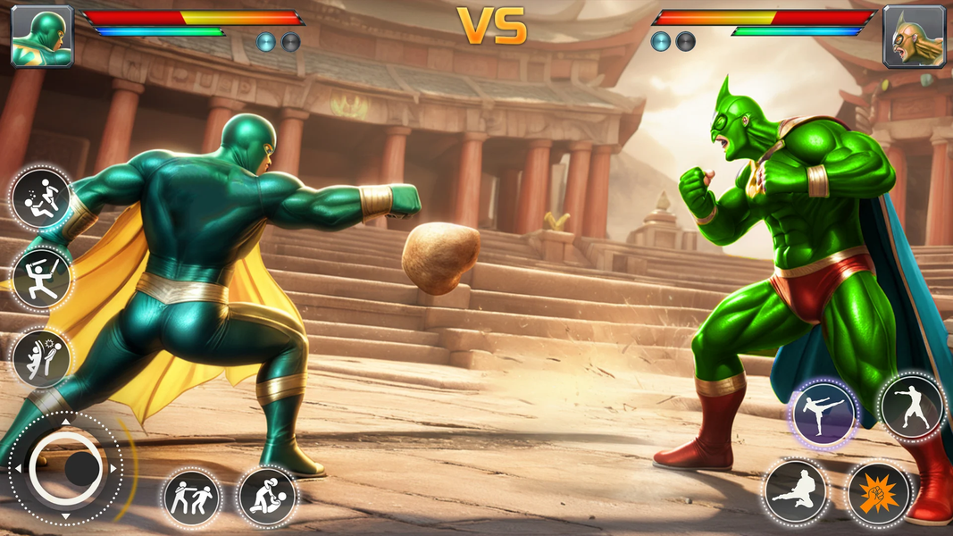 Superhero Fighting Games - Gameplay image of android game