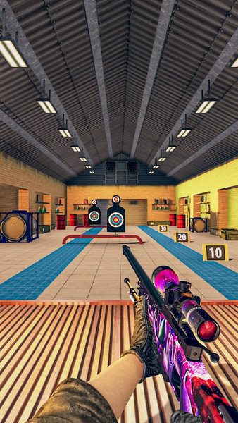 Real Target Gun Shooter Games - Gameplay image of android game
