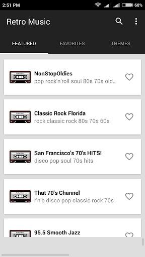 Retro Music - Old Music - Image screenshot of android app