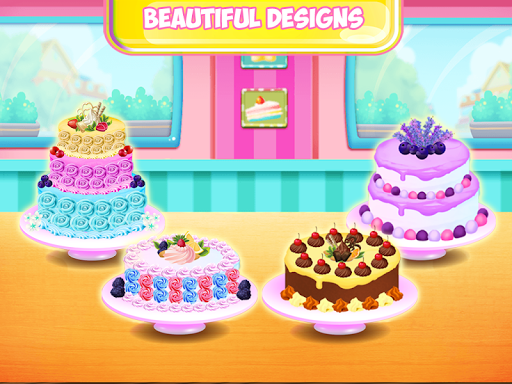 Cakes Bakery- Color By Number - Gameplay image of android game